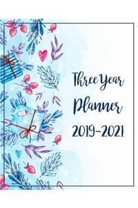 Three Year Planner 2019-2021