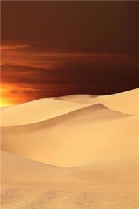 Dunes Sunset Notebook