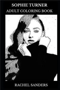 Sophie Turner Adult Coloring Book