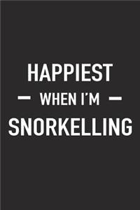 Happiest When I'm Snorkelling