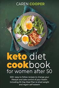 Keto Diet Cookbook for Women After 50