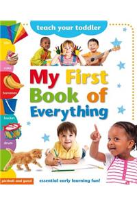 Teach Your Toddler - My First Book of Everything: Essential Early Learning Fun!