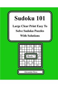 Sudoku 101 Book 7
