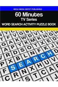 60 Minutes TV Series Word Search Activity Puzzle Book