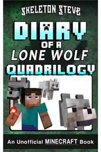 Diary of a Minecraft Lone Wolf (Dog) Full Quadrilogy