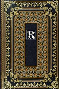 Gold Label Monogram R Notebook