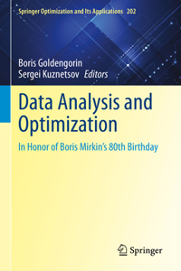 Data Analysis and Optimization