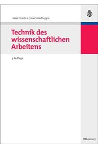 Technik Des Wissenschaftlichen Arbeitens