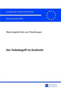 Todesbegriff im Strafrecht