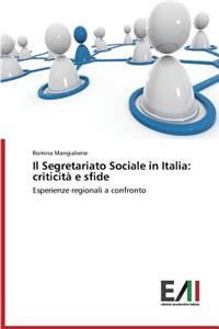 Il Segretariato Sociale in Italia