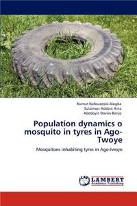 Population dynamics o mosquito in tyres in Ago-Twoye