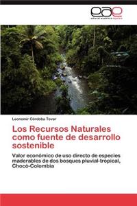 Recursos Naturales como fuente de desarrollo sostenible