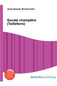 Sonate Champetre (Tailleferre)