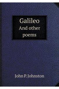 Galileo and Other Poems