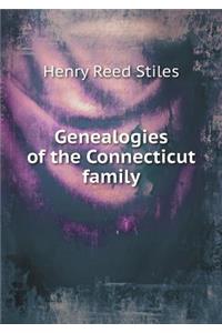 Genealogies of the Connecticut family