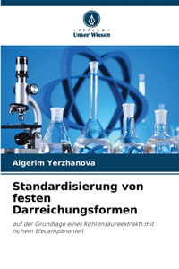Standardisierung von festen Darreichungsformen