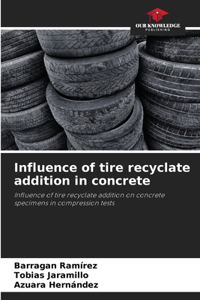 Influence of tire recyclate addition in concrete