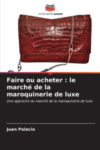 Faire ou acheter