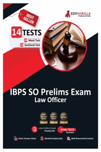 IBPS SO Law Officer (Scale I) Prelims Exam (English Edition) 2023 - 8 Mock Tests and 6 Sectional Tests (1500 Solved Questions) with Free Access To Online Tests