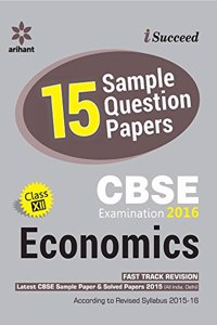 CBSE 15 Sample Papers ECONOMICS for Class 12th