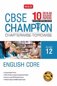 10 Years CBSE Champion Chapterwise-Topicwise: English Core Class 12