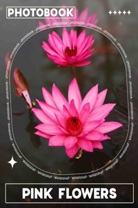 Pink Flowers Photo Book