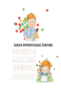 Cahier apprentissage d'écriture,