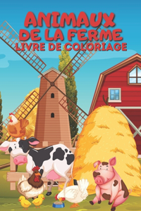 Animaux de la ferme livre de coloriage