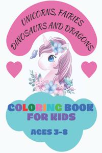 Coloring Book for Kids Ages 3-8