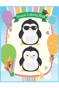 Penguin Coloring Book