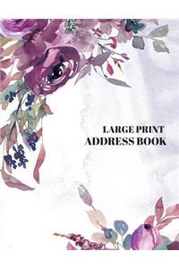 Large Print Address Book