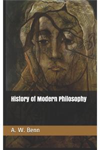 History of Modern Philosophy