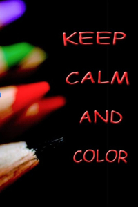 keep calm and color
