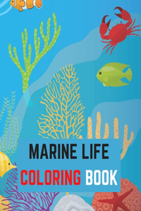 Marine Life Coloring Book