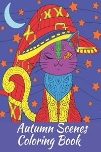 Autumn Scenes Coloring Book