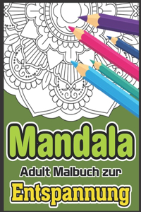 Mandala Adult Malbuch Zur Entspannung