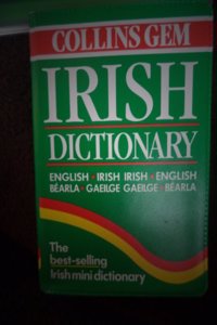 Irish Dictionary (Collins Gem)