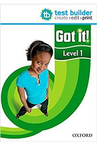 Got it! Level 1 Test Builder