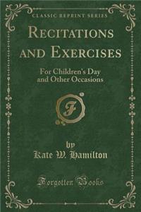 Recitations and Exercises