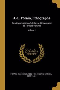 J.-L. Forain, lithographe
