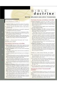 Bible Doctrine Laminated Sheet