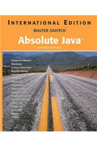 Absolute Java with Student Resource Disk