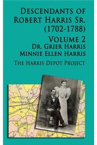 Robert Harris Sr (1702-1788) Descendants, Vol 2