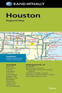 Rand McNally Folded Map: Houston Regional Map