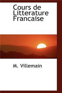 Cours de Litterature Francaise