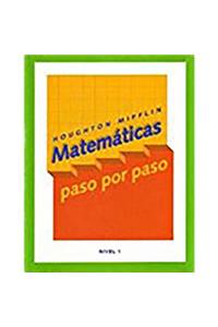 Math Steps Spanish: Student Edition Grade 1 2003