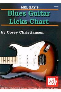 Blues Guitar Licks Chart