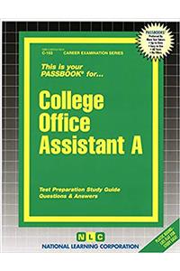 College Office Assistant A