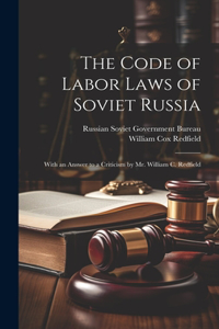 Code of Labor Laws of Soviet Russia