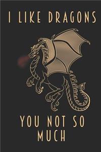 I Like Dragons - You Not So Much
